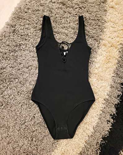 Damen body schwarz - gr., xs