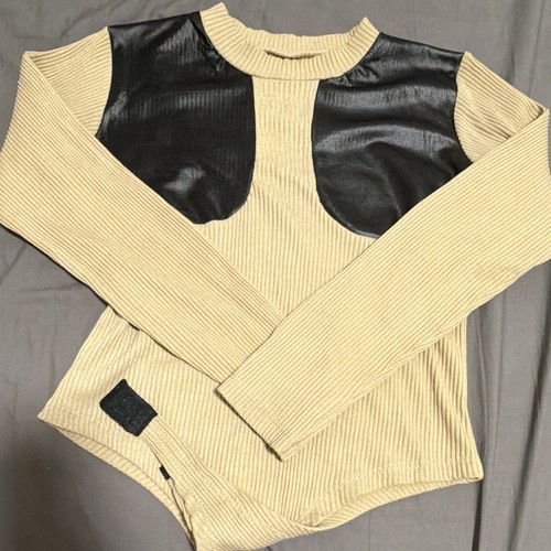 Damen body langarm ripp - body,