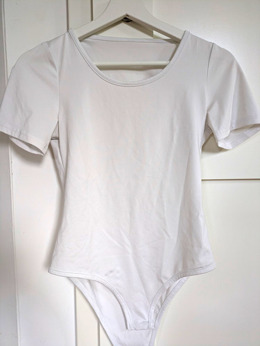 Damen body kurzarm weiß s - damen,