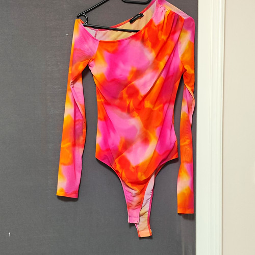 Damen body einteiler langarm - body,