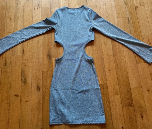 Damen body langarm glitzer - damen,