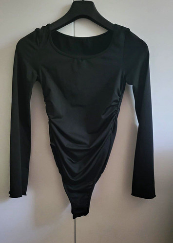 Damen body schwarz langarm - damen,