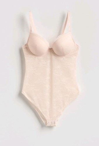 Damen body spitze pastellrosa - damen,