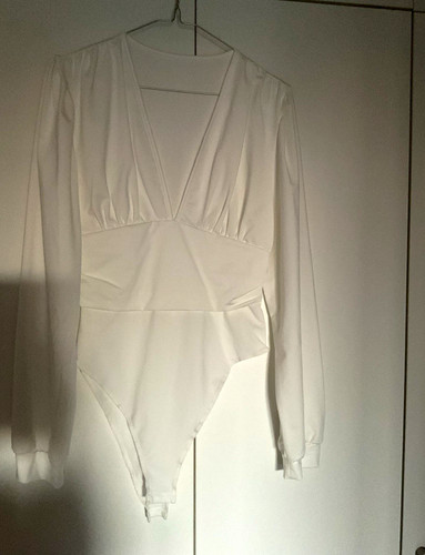 Damen body einteiler weiß - damen,