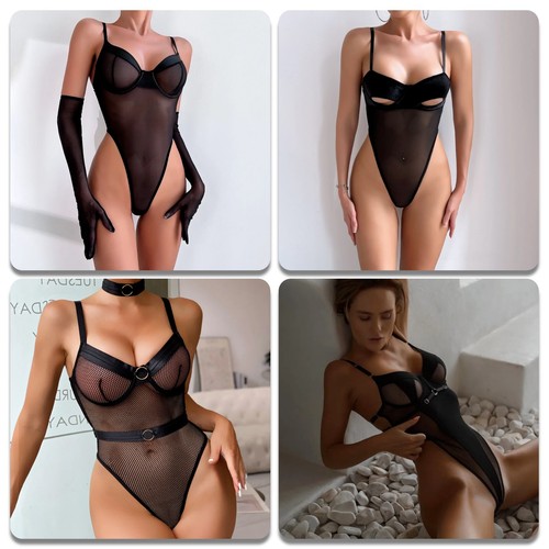 Sexy damen netz mesh - mesh, body