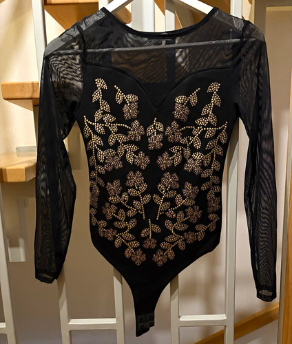Guess body damen schwarz - body,
