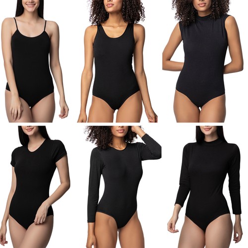 Damen body kurzarm langarm - body,