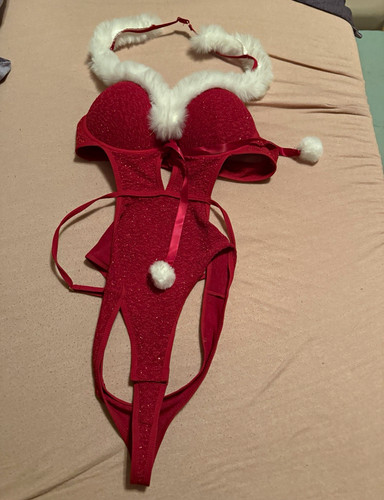 Damen body einteiler rot weiß - body, rot/weiß