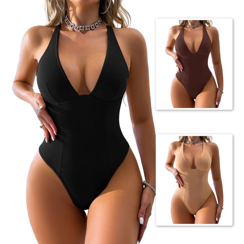 Damen bodysuit neckholder - damen,