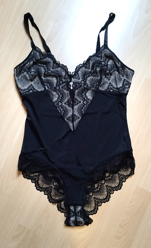 Stretch spitzenbody xl - stretch-spitzenbody, gr.l-xl