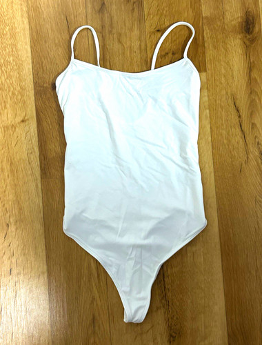 Damen body weiß - body,