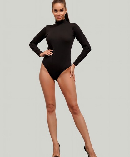 Langarmbody damen body - body, mit