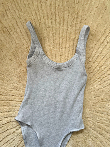 Zara damen body einteiler grau - damen,