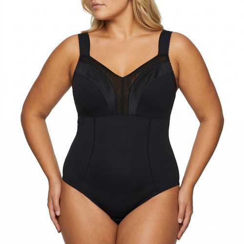 Sheego body damen mesh - mesh, ohne