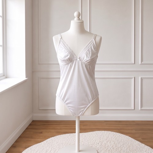 Damen body einteiler weiß - body, mit