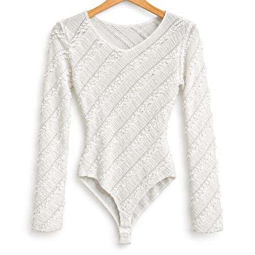 Damen body einteiler weiß - damen,