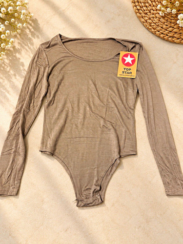 Top star damen body langarm - top,
