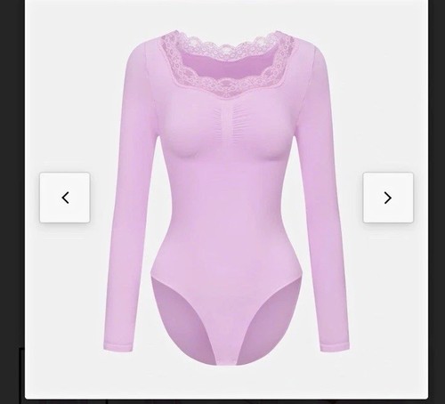 Cfab damen body - s, lila