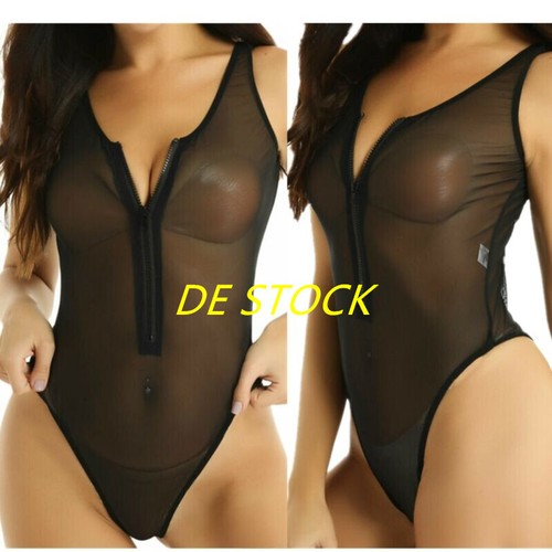 Damen transparent body - body, mesh