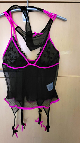 Dam negligé body mesh - negligé,