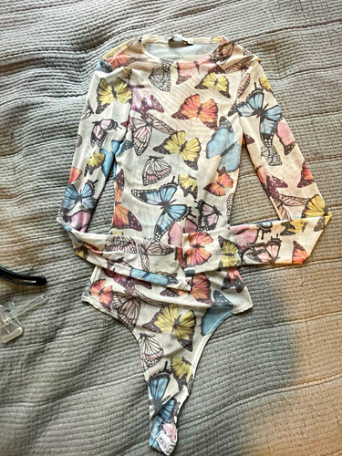 Damen body einteiler langarm - body,