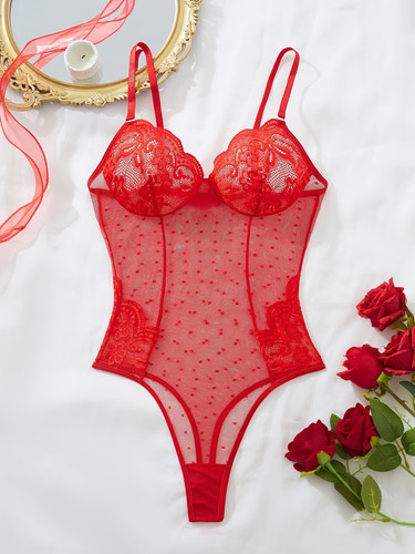 Sexy roter damen body s - roter, in