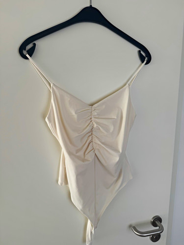 Damen body einteiler weiß - body,