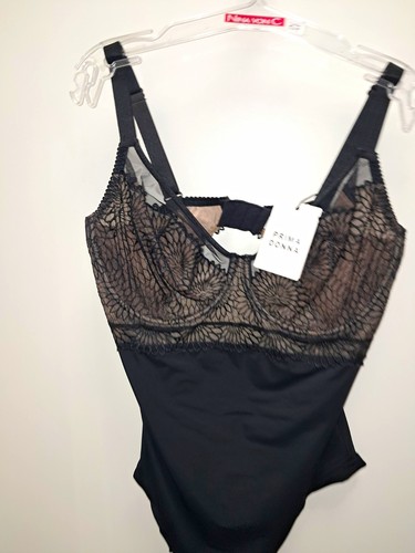 Prima donna damen body schwarz - donna,